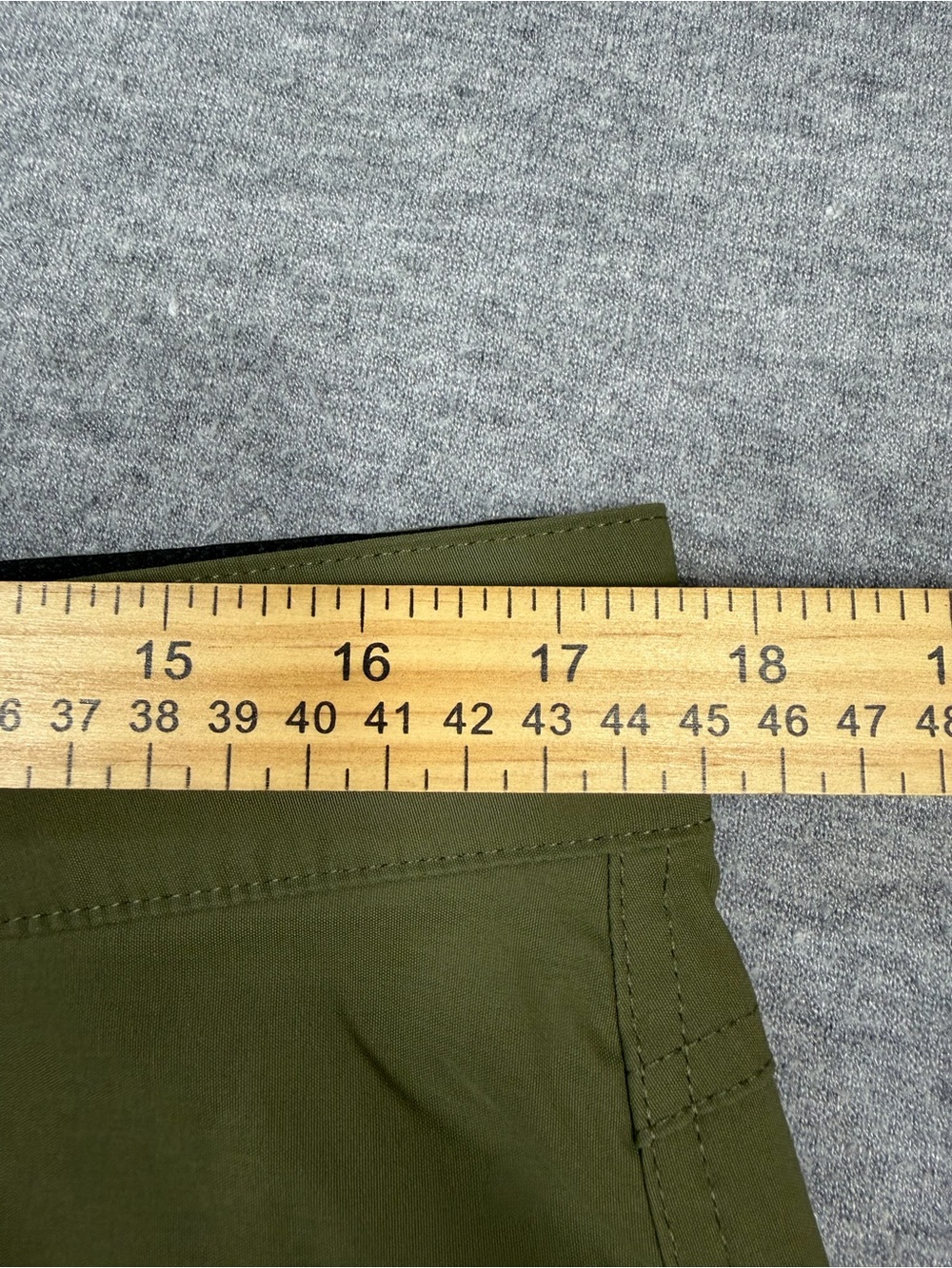 Orvis Men’s 34x34 Olive Green Stretch Water Repellent Outdoor Performance Pants - Picture 9 of 10